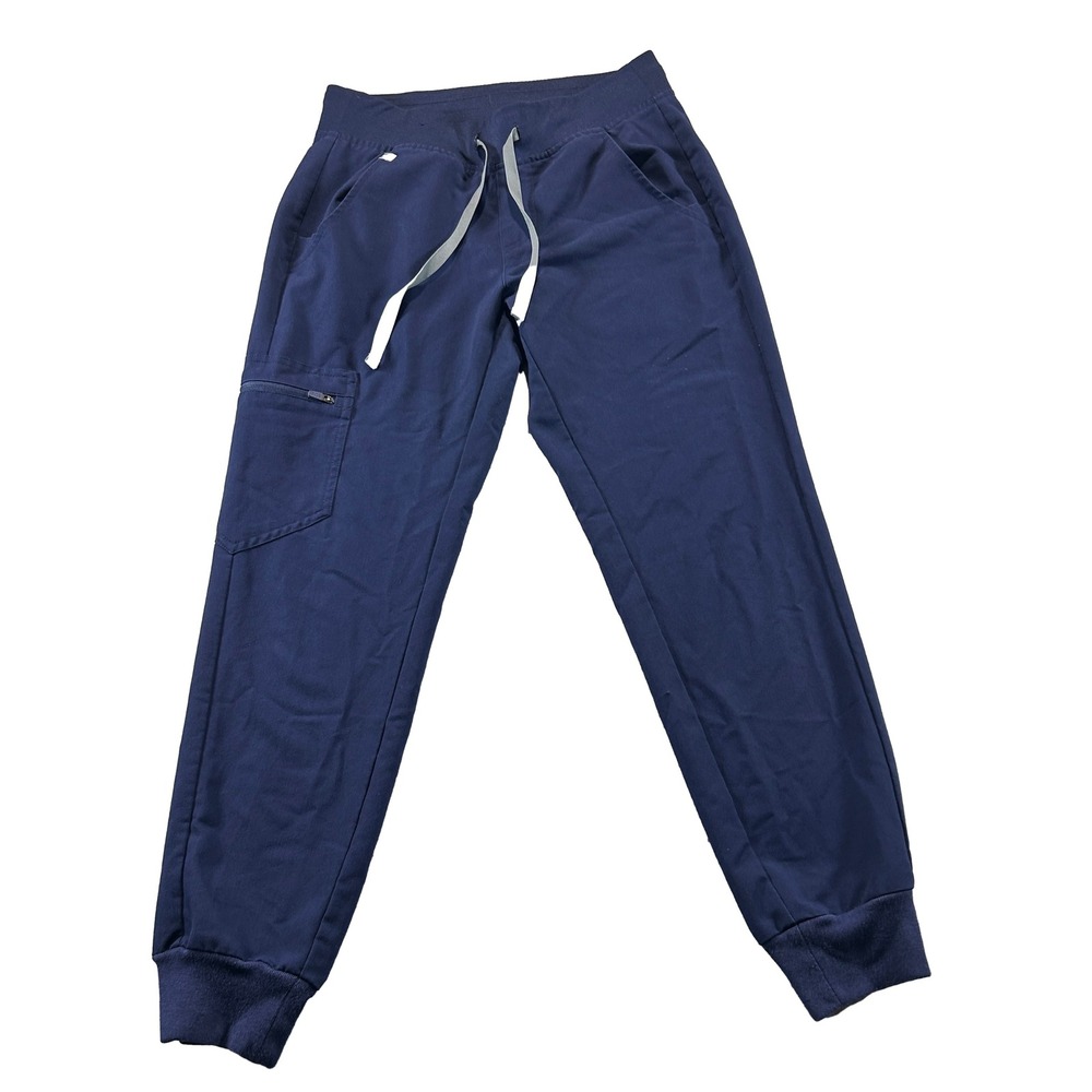 Figs Scrub Pants Womens XS Navy Blue Technical Collection Jogger W18SW2005P